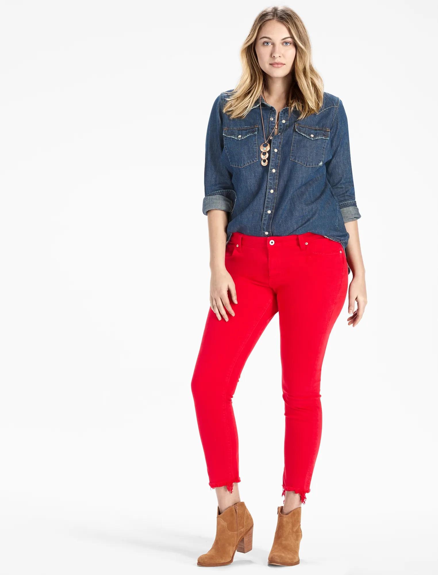 PLUS SIZE GINGER SKINNY JEAN IN BEDFORD, image 2