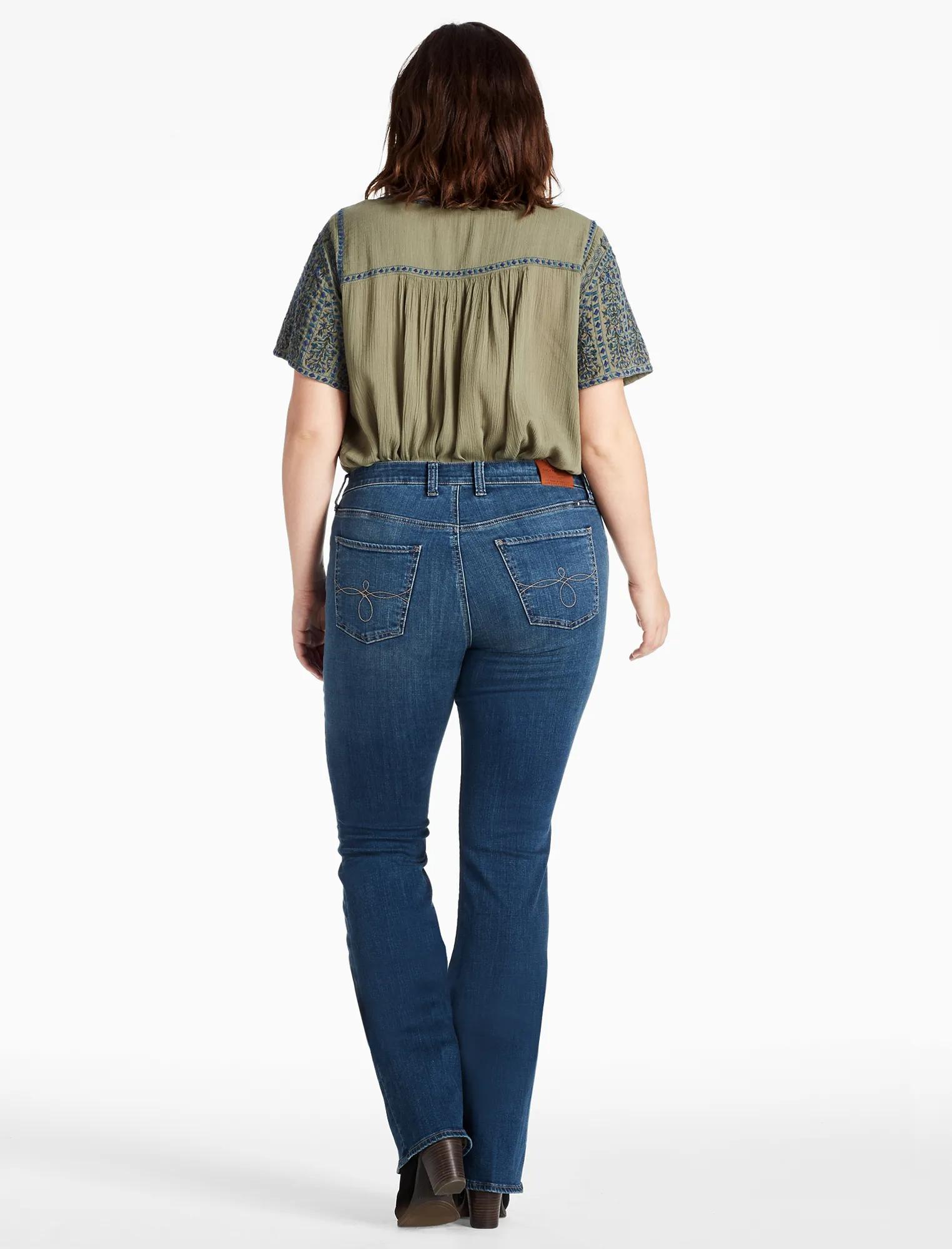 PLUS SIZE GINGER BOOTCUT JEAN IN ROCKWALL, image 3