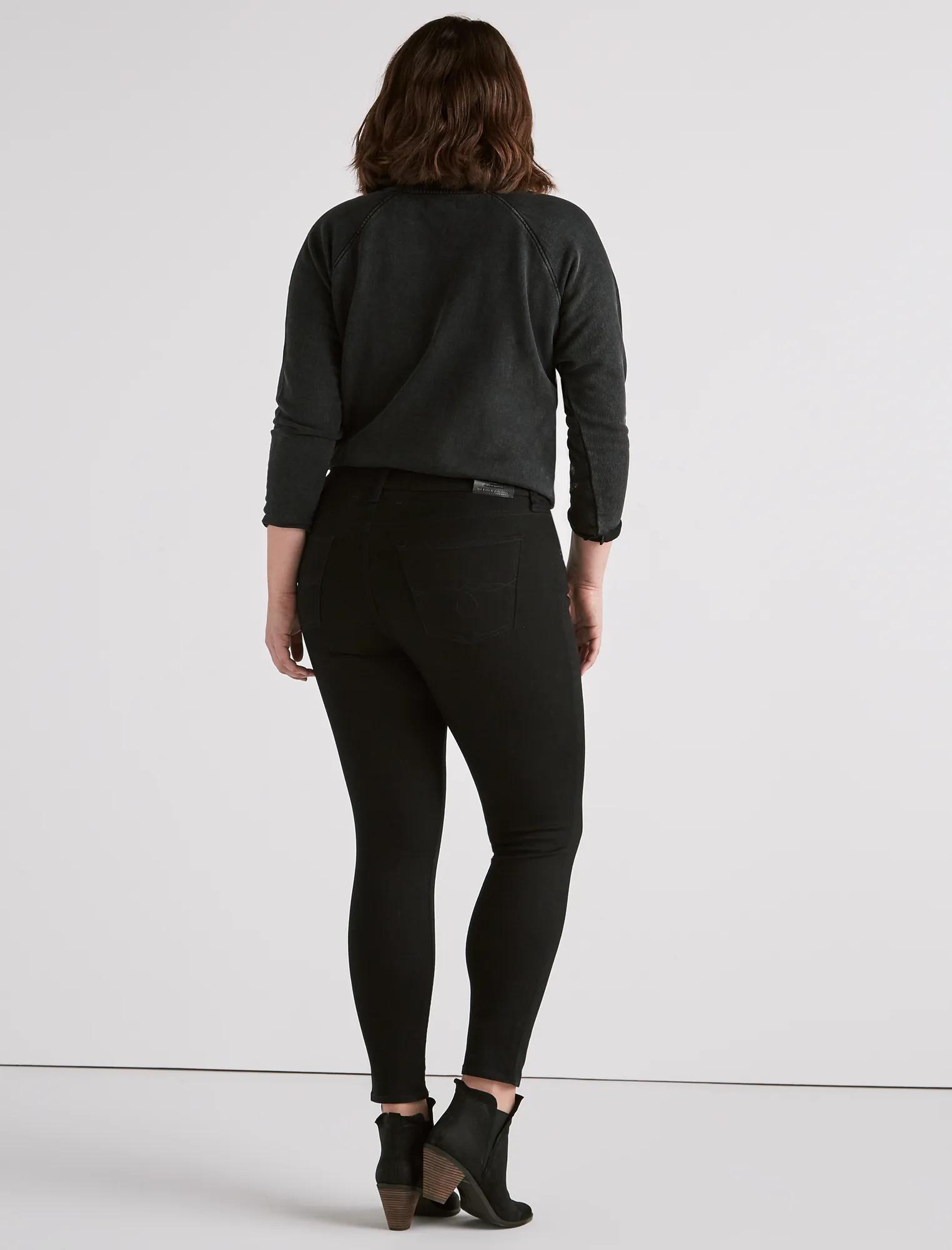 Plus Ginger Skinny Jean in Bell Road Black, image 3
