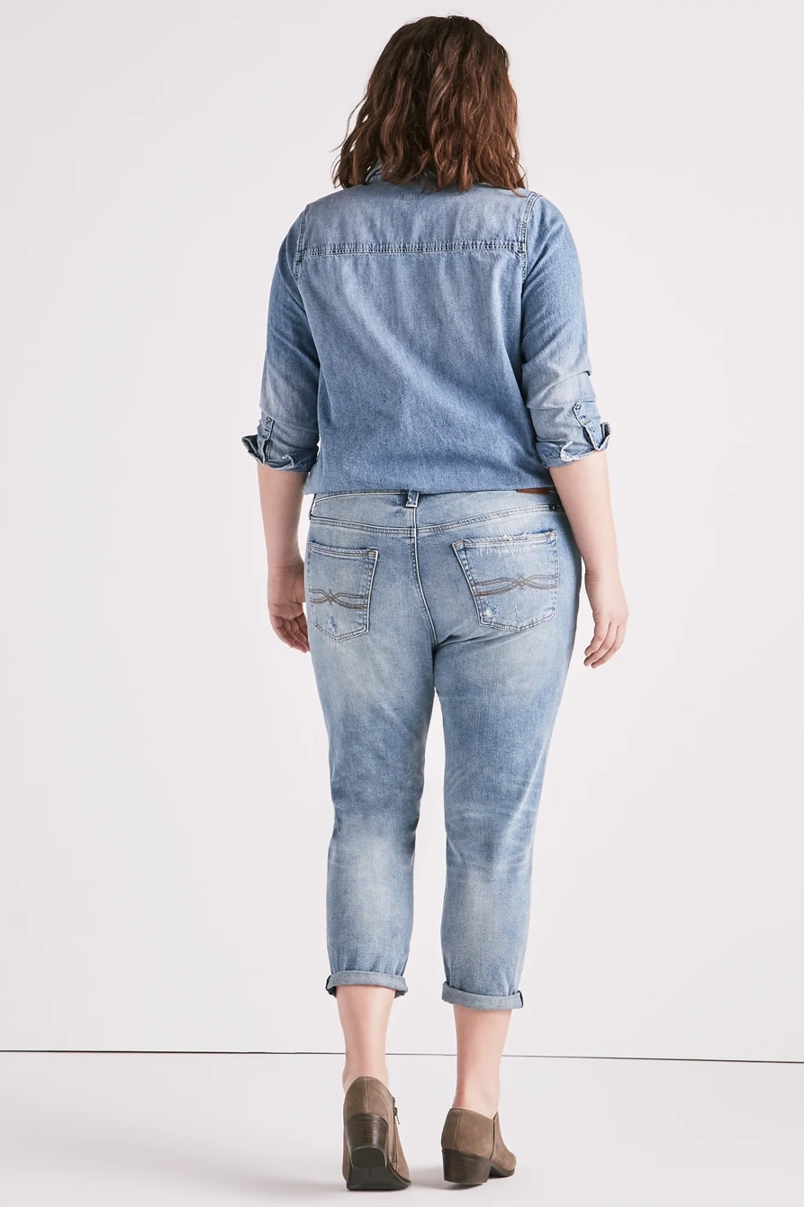 PLUS REESE BOYFRIEND JEAN, image 3