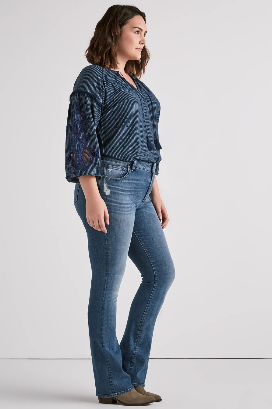 PLUS EMMA BOOTCUT JEAN, image 2