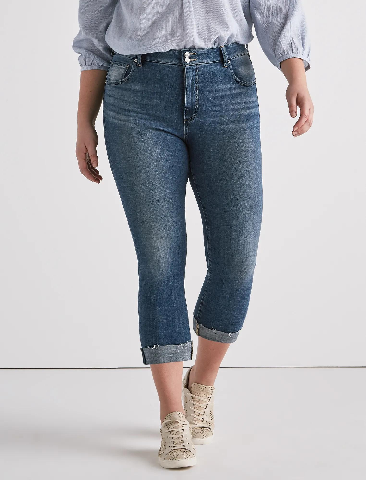 Plus Emma Crop Jean, image 1
