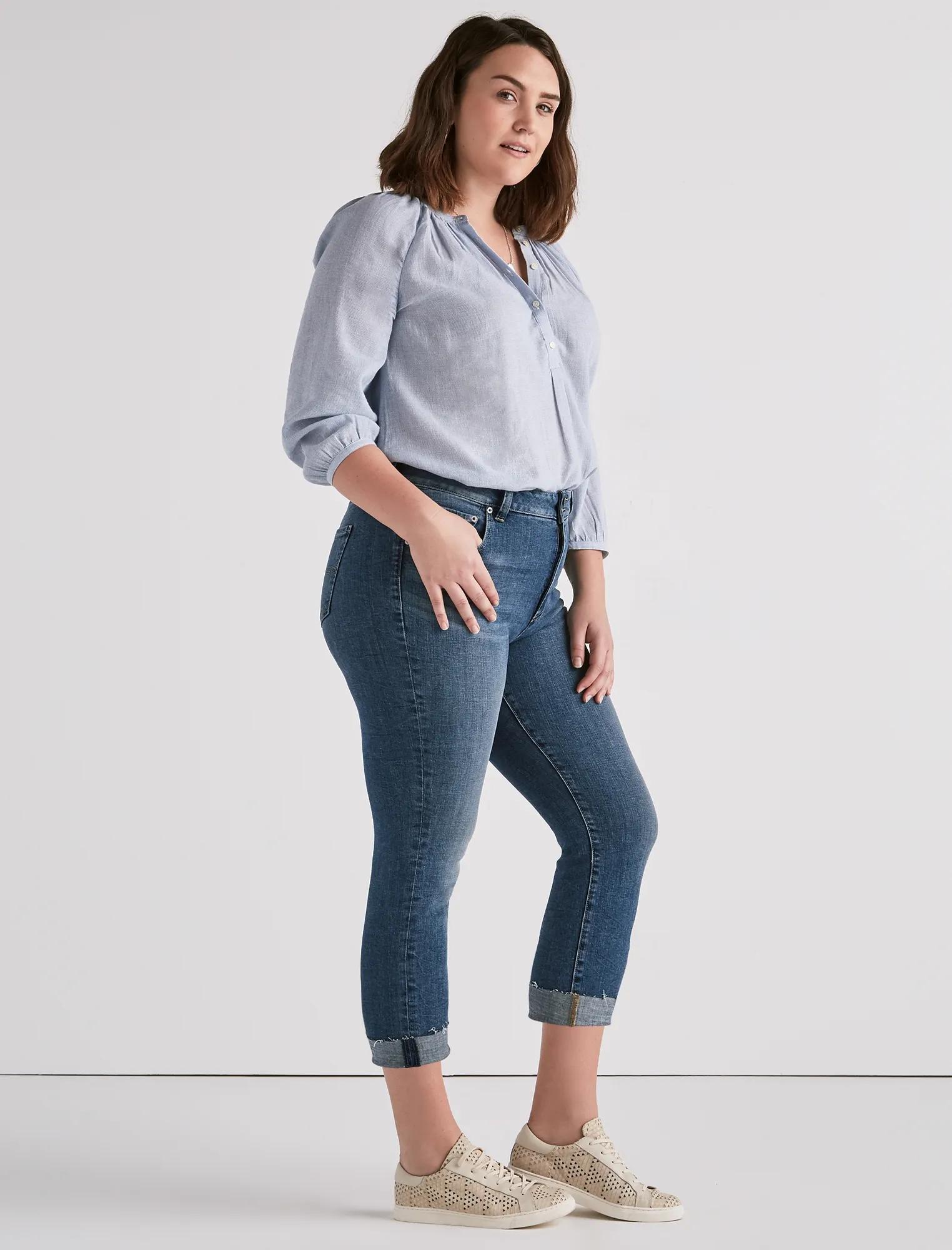 Plus Emma Crop Jean, image 2