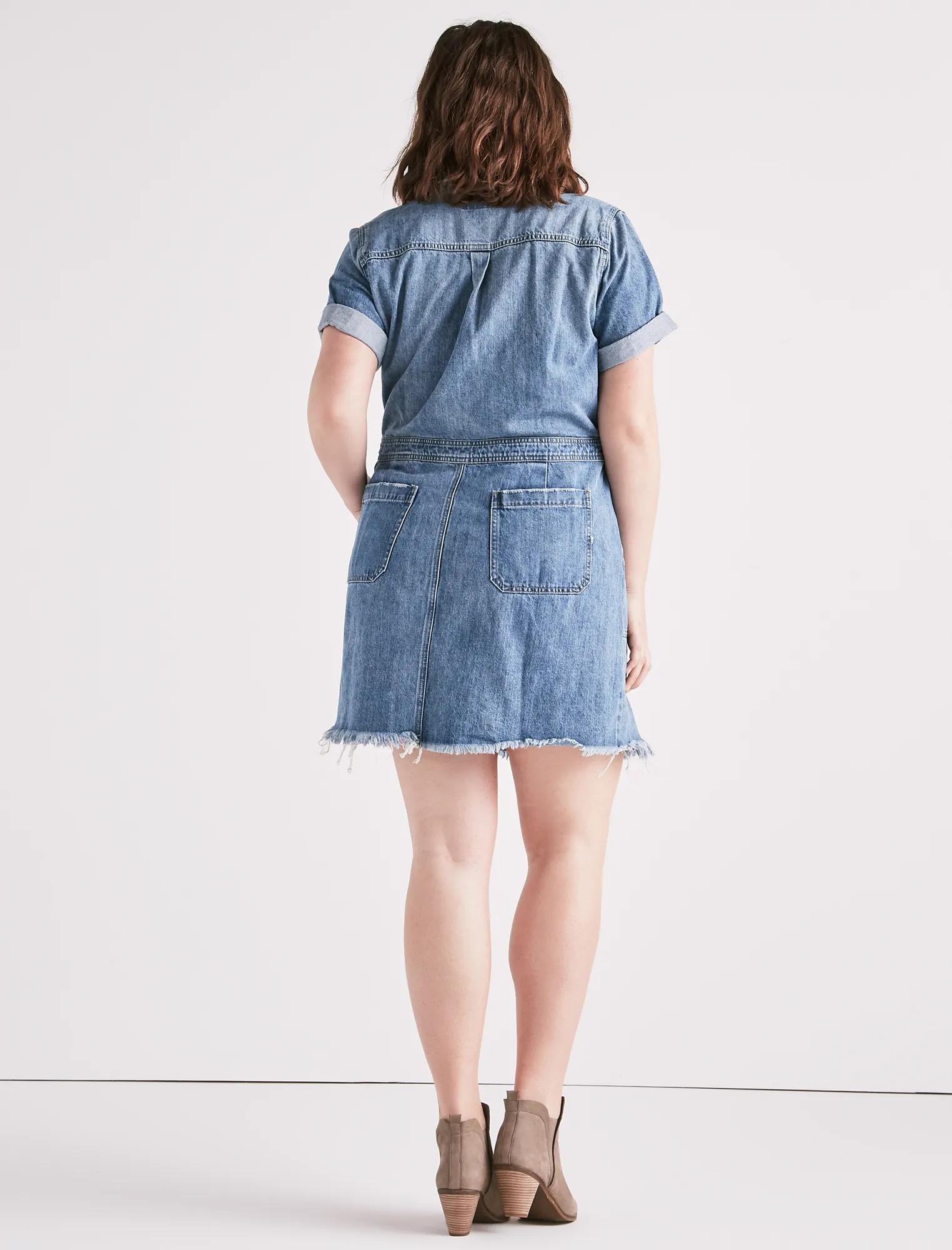 PLUS SIZE DRAWSTRING DRESS IN SEVILLE, image 3