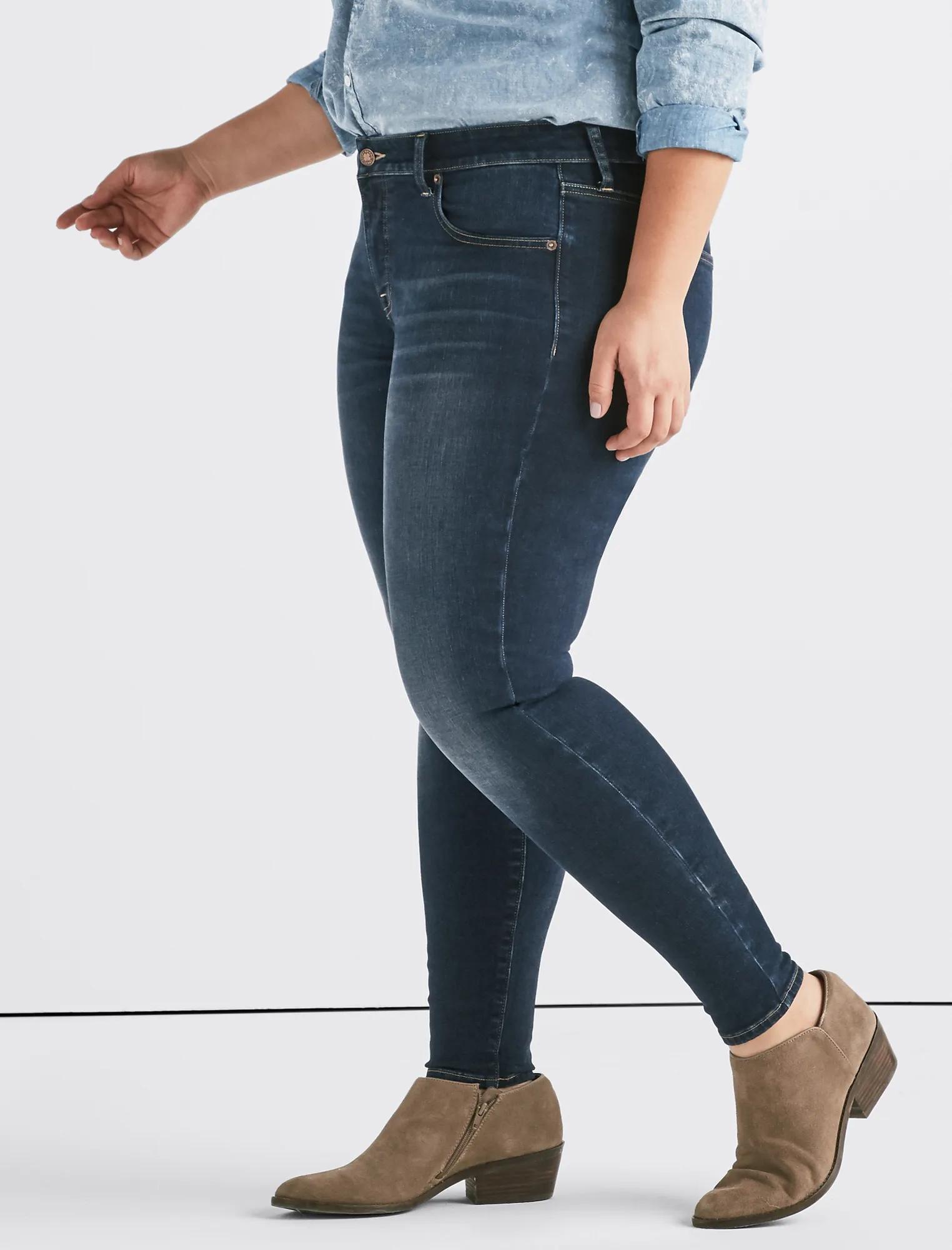 Plus Lolita Mid Rise Skinny Jean, image 1