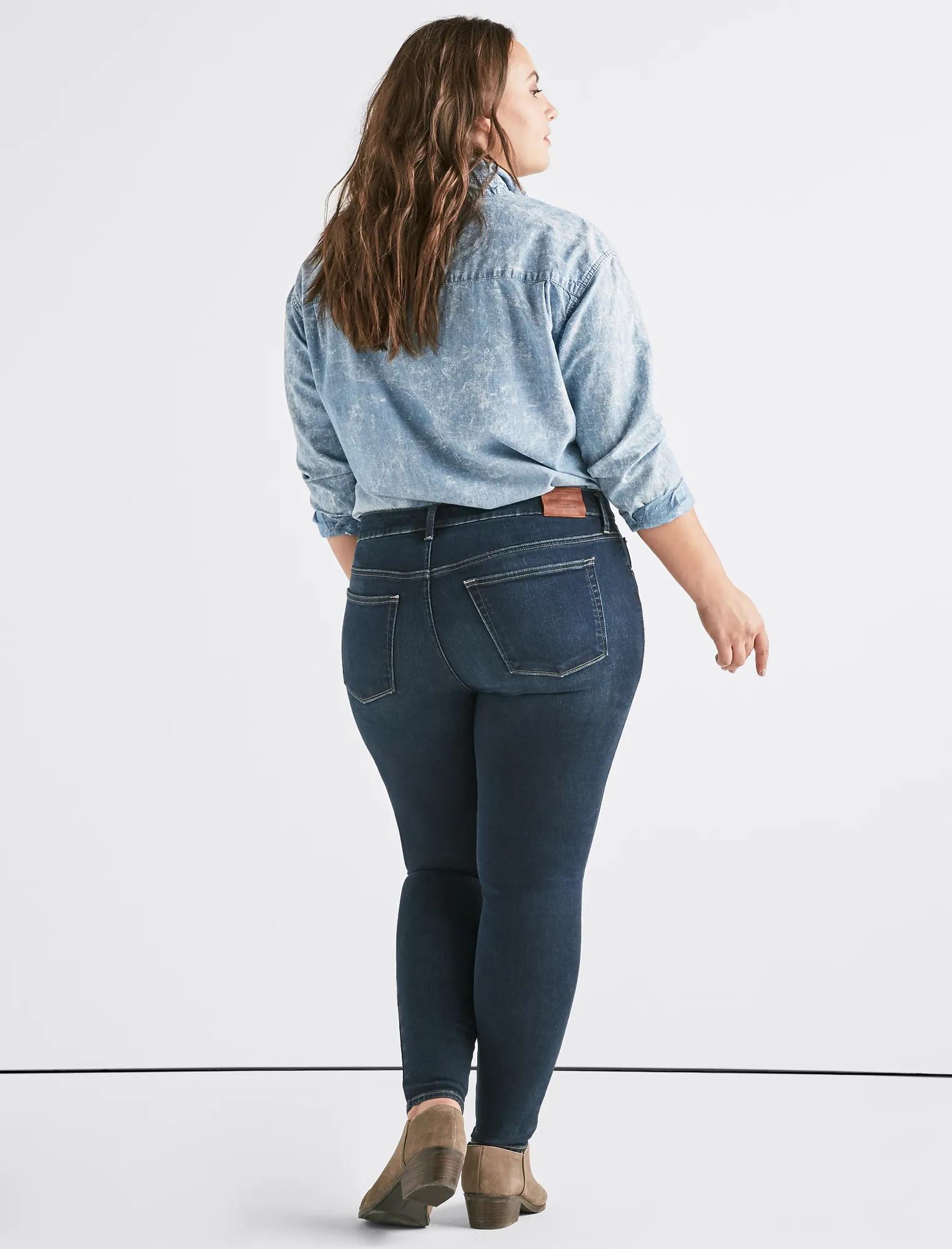 Plus Lolita Mid Rise Skinny Jean, image 3