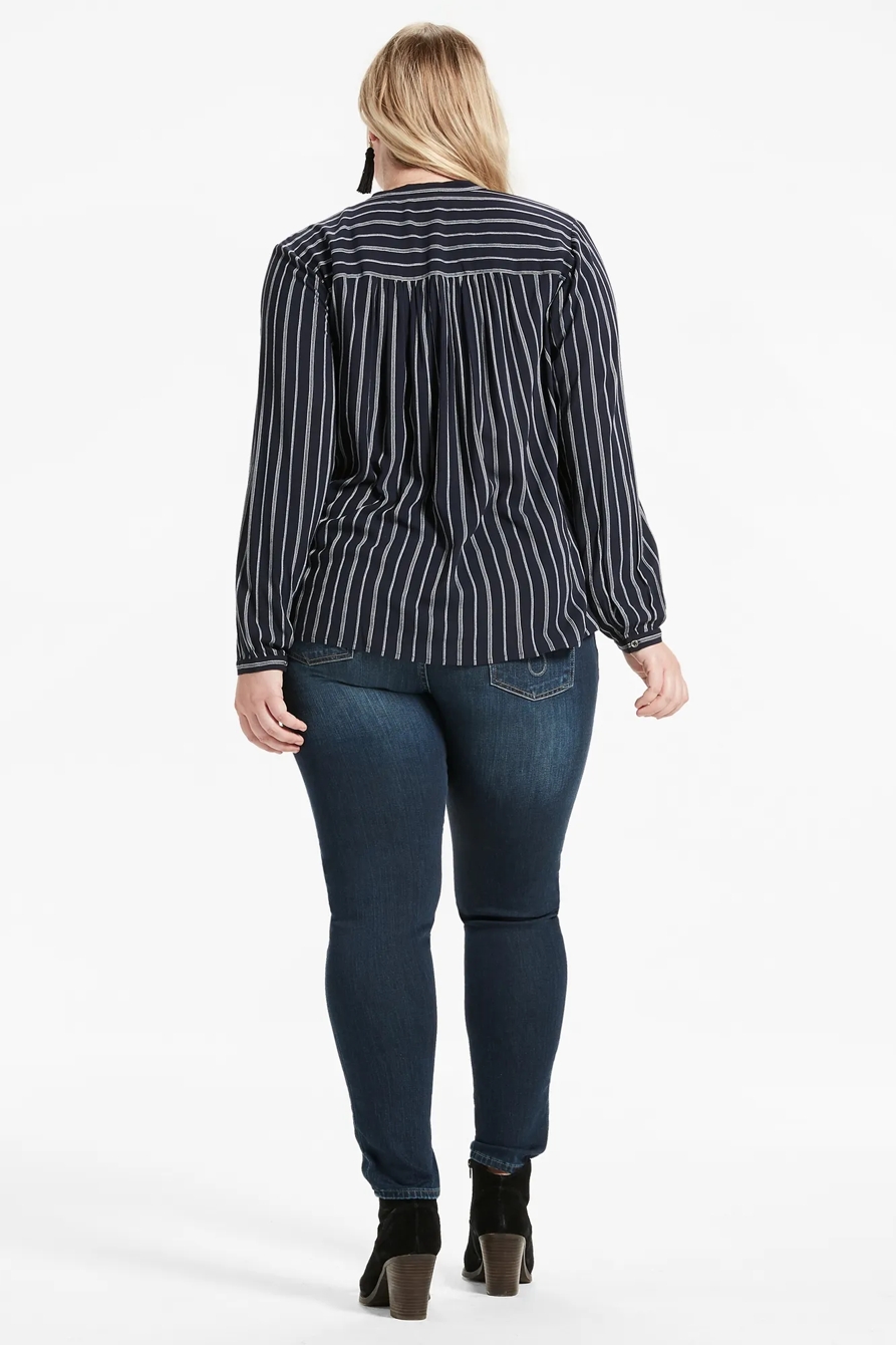 STRIPE POPOVER SHIRT, image 3