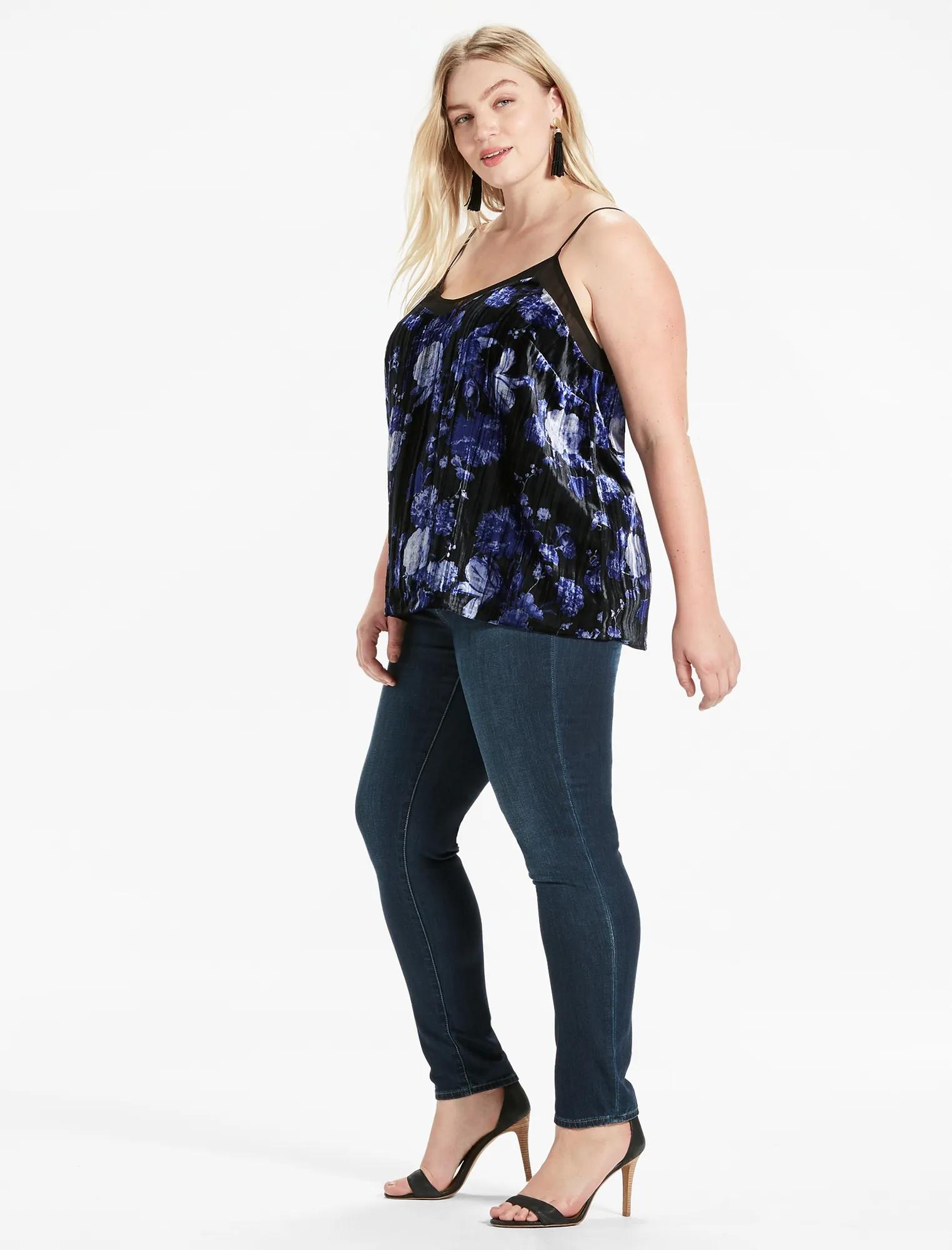 FLORAL VELVET CAMI, image 2