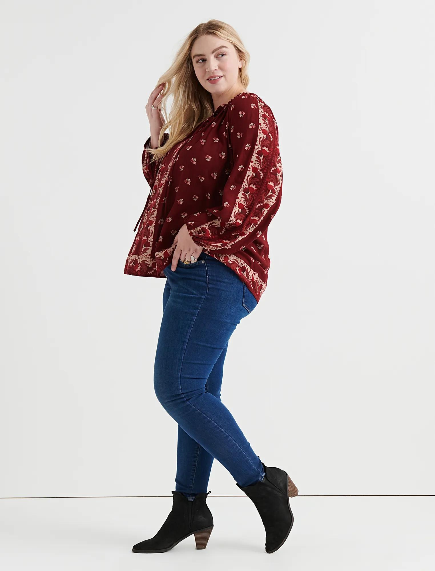 BORDER PRINT TOP, image 2