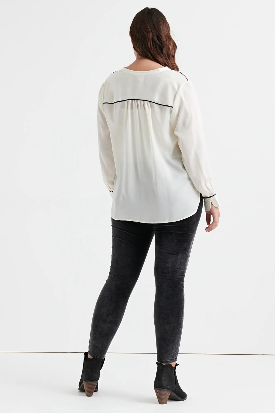 SATIN WESTERN SHIRT, image 3