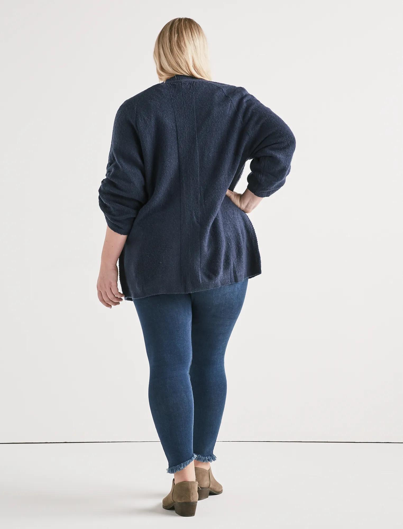 CINCHED SLEEVE CARDIGAN, image 3