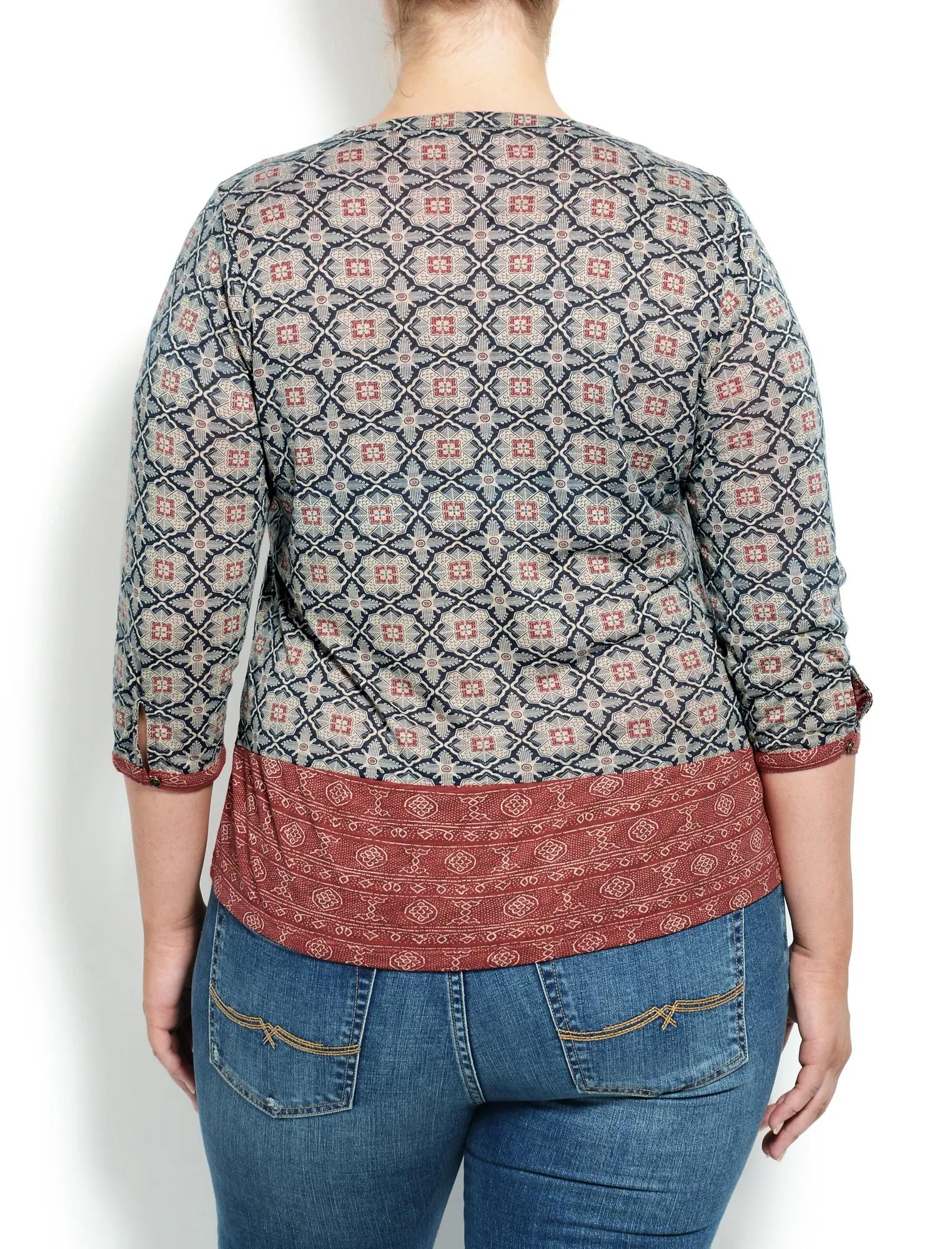 GEO PRINTED TOP, image 2