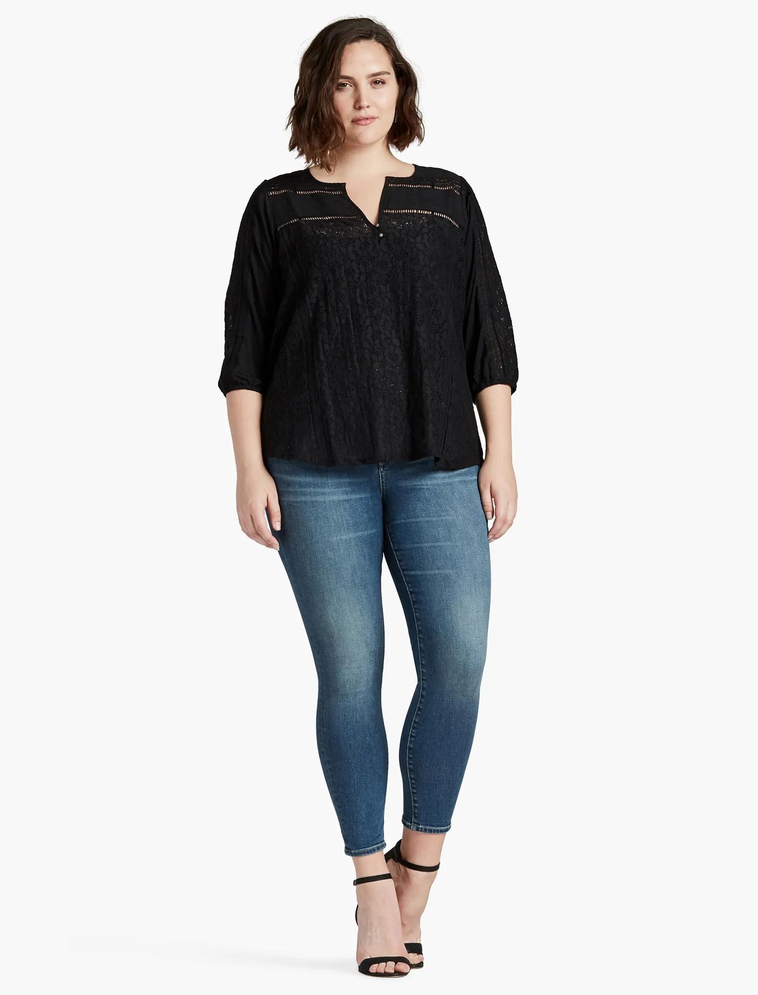 MIXED LACE TOP, image 2