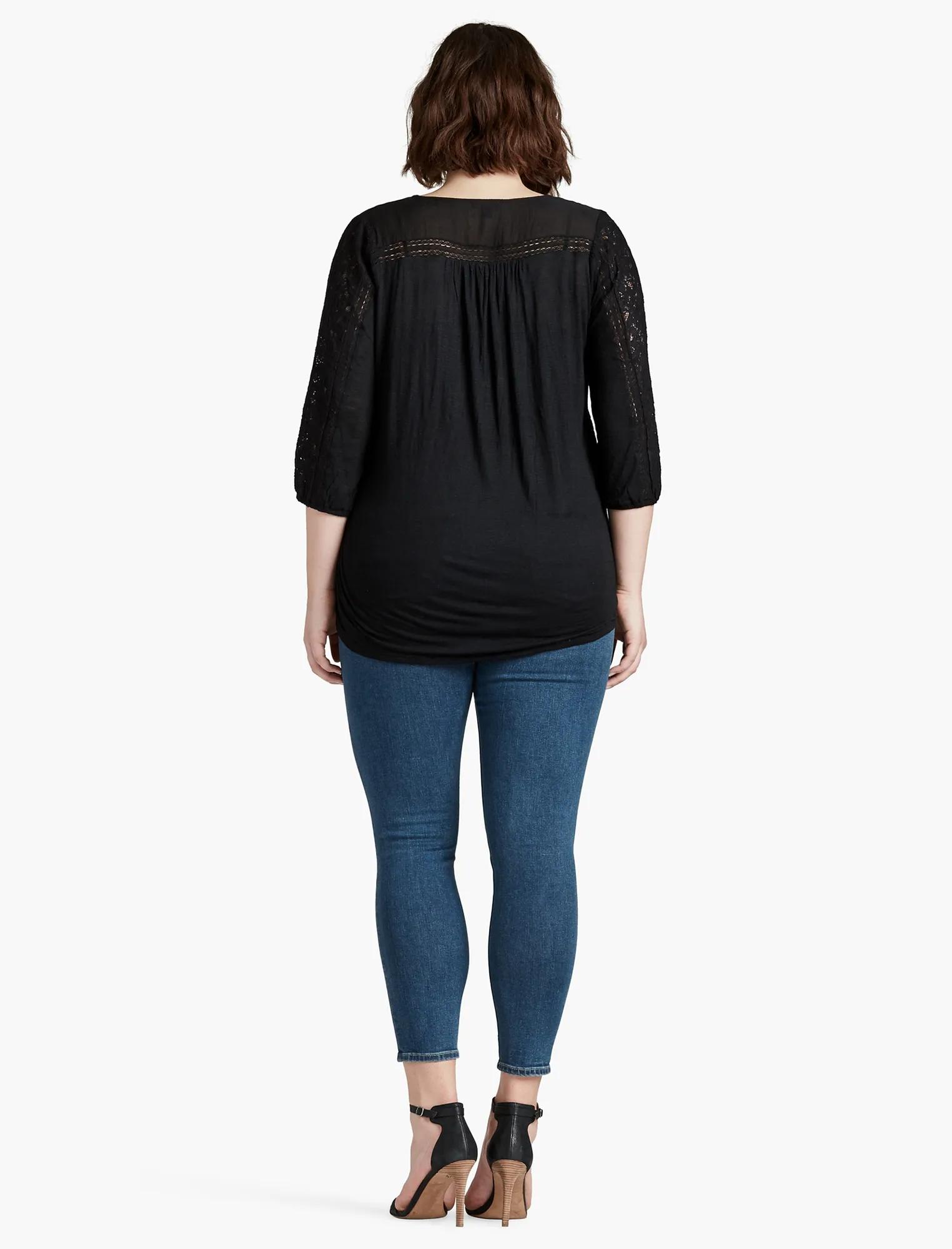 MIXED LACE TOP, image 3