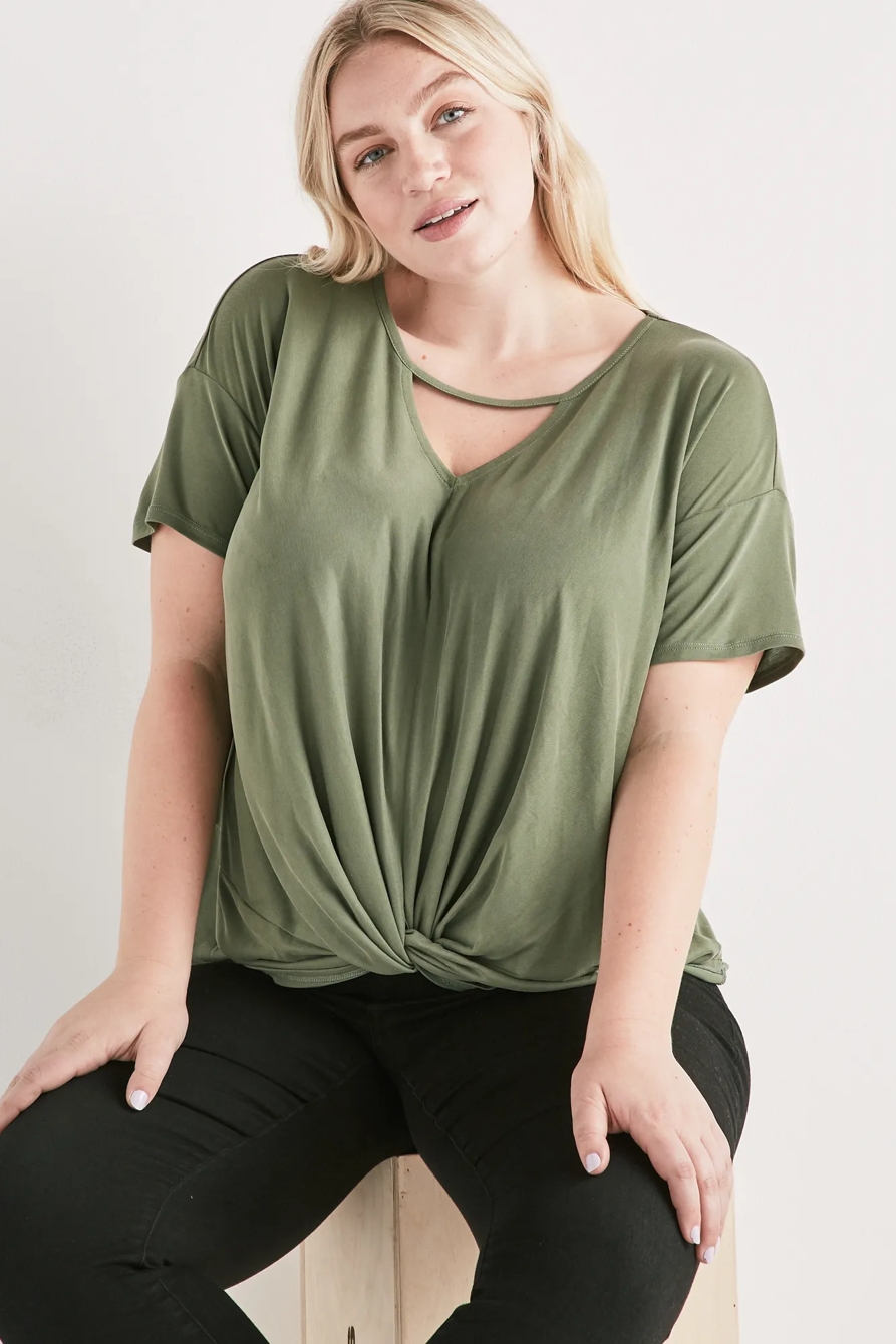 SANDWASH CHOKER TEE, image 1