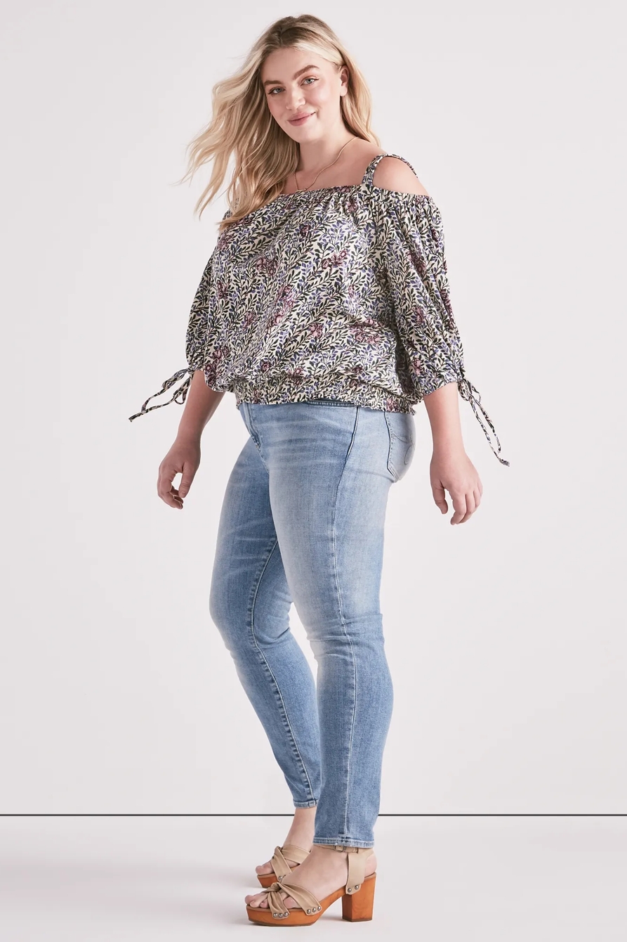 Floral Off The Shoulder Top, image 2