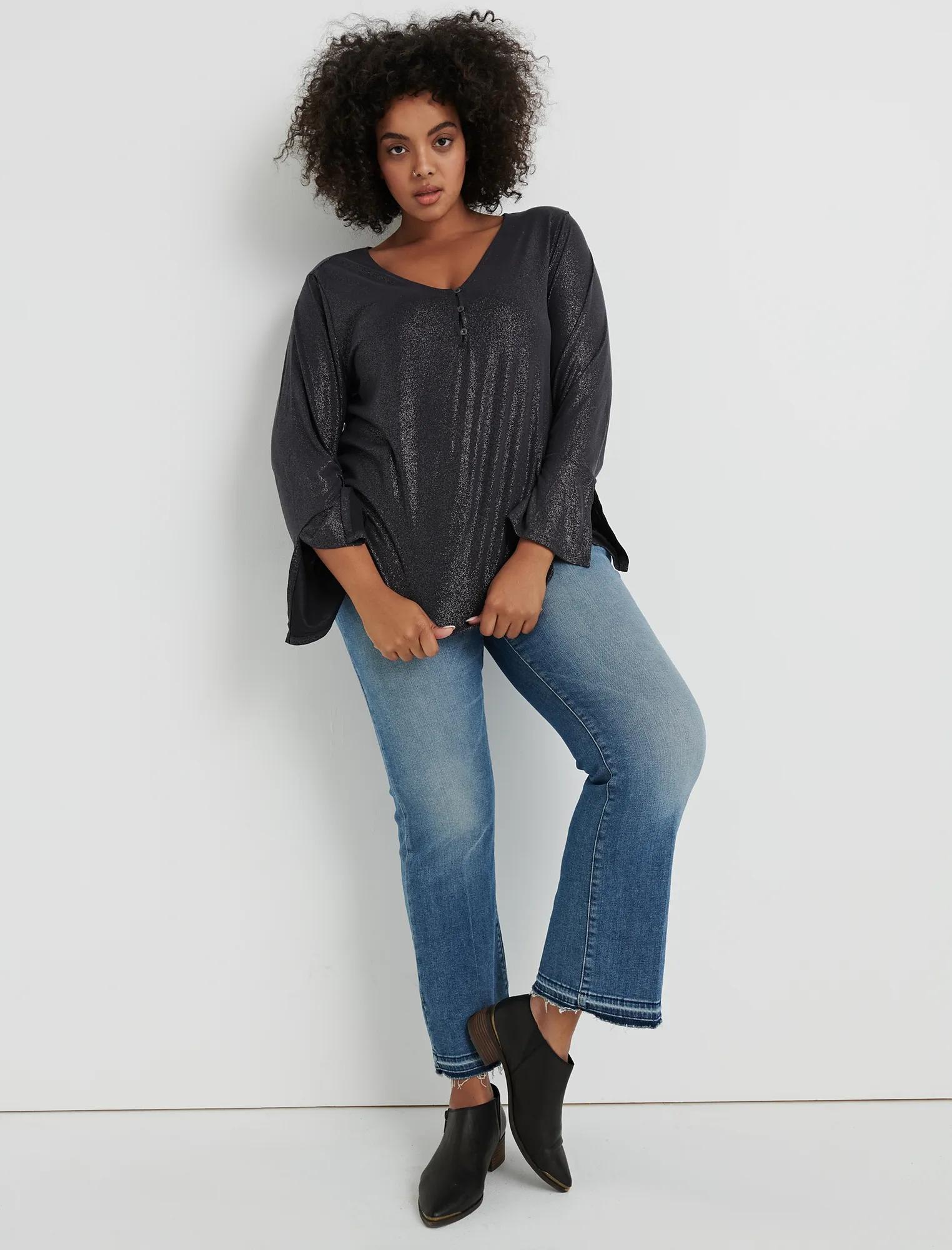SAND WASH HENLEY TOP, image 2
