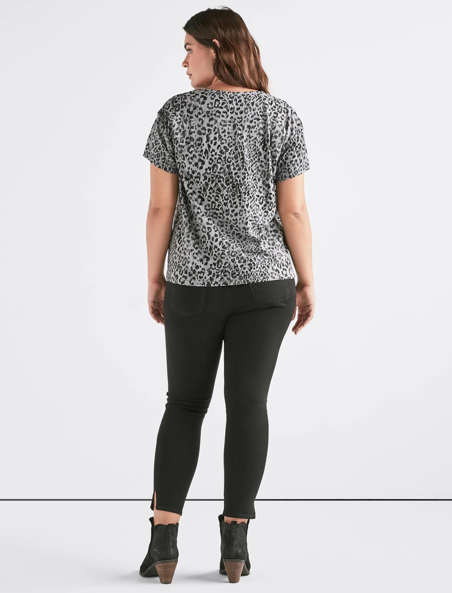 LEOPARD PRINT TEE, image 3