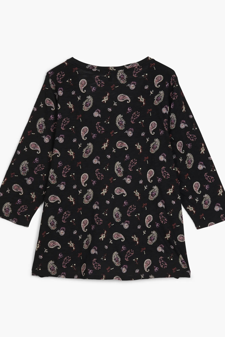 ALLOVER PAISLEY TEE, image 2