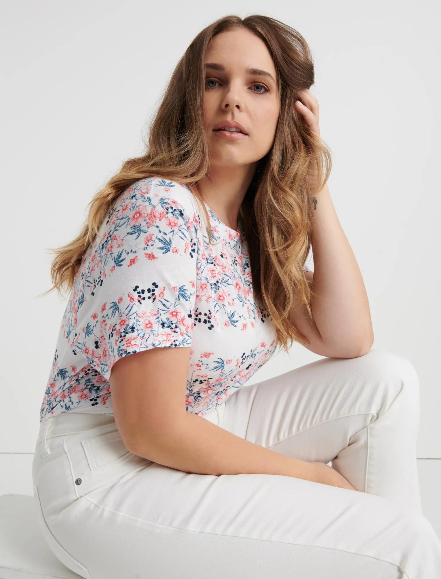 BOTANICALS PRINT TEE, image 4