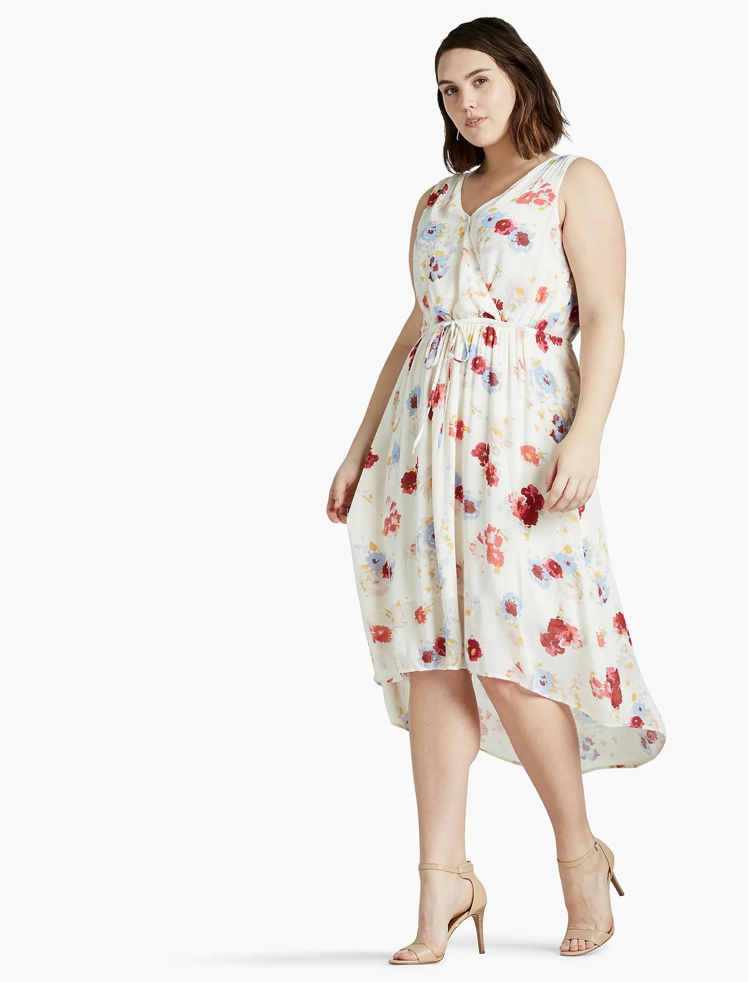 FLORAL PRINTED MAXI DRESS, image 2