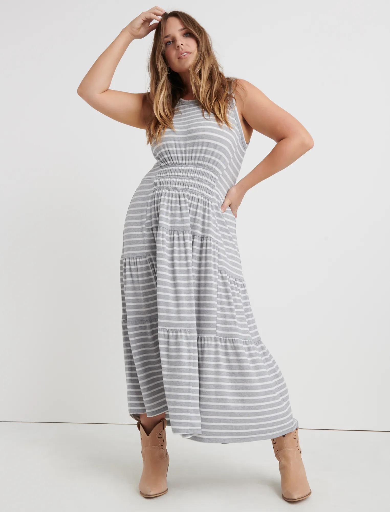 RUCHED MAXI DRESS, image 1