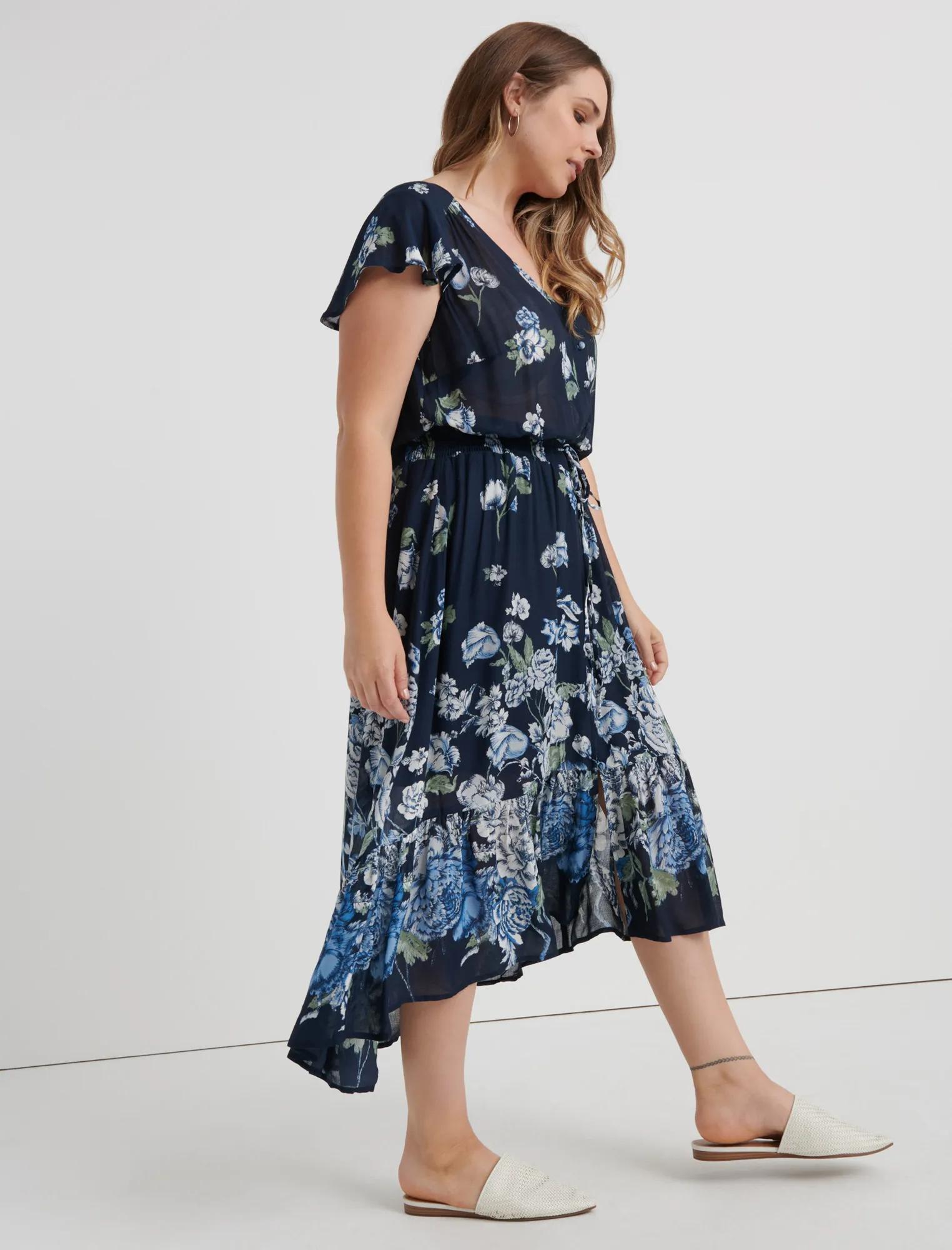 FLORAL PRINTED FELICE DRESS, image 2