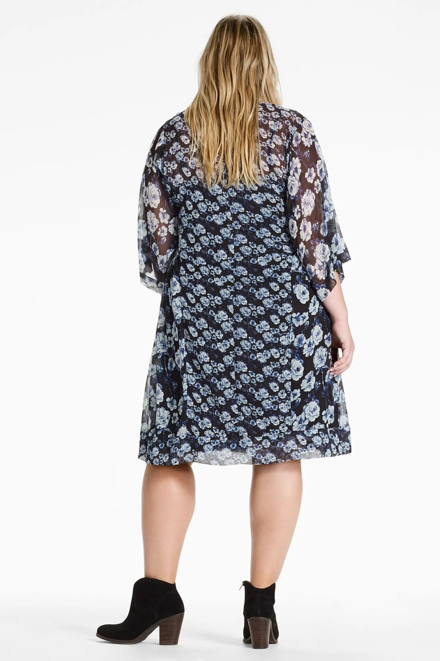PRINTED FLORAL DRESS, image 2