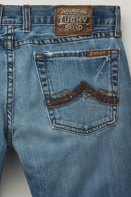 Lucky Vintage Lil Lacey Cuffed Crop, image 1