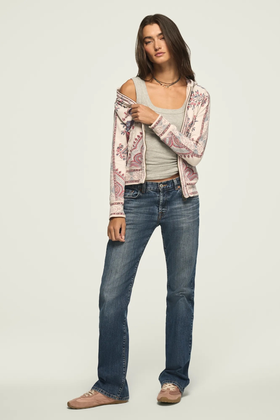 Lucky Brand Vintage Y2K Full Zip Hoodie, image 6
