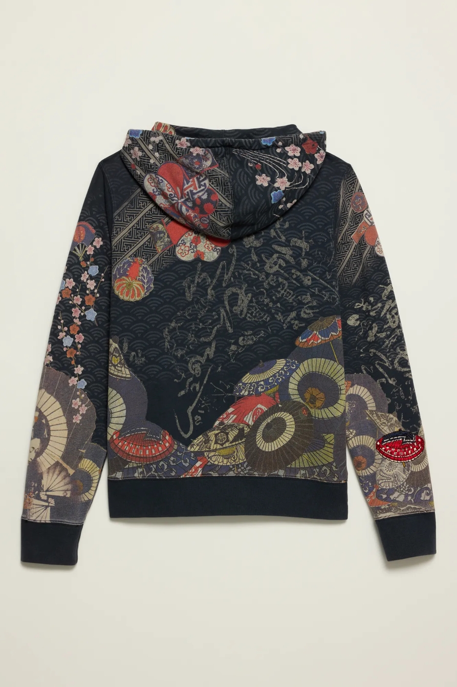 Lucky Brand Vintage Y2K Full Zip Hoodie, image 2