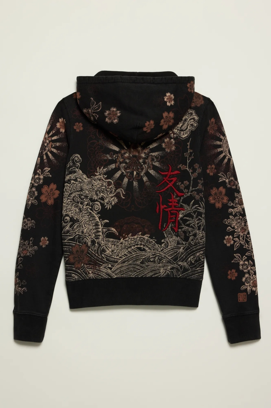 Lucky Brand Vintage Y2K Full Zip Hoodie, image 2