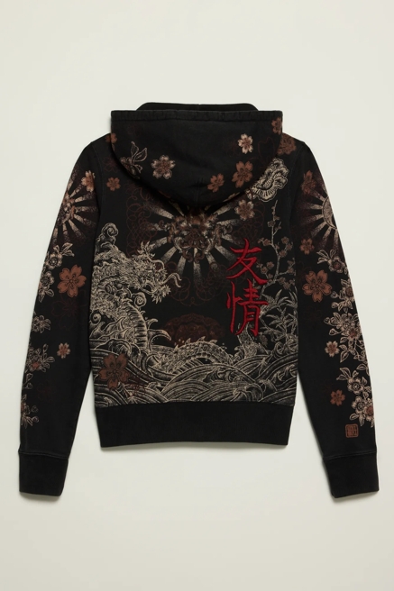 Lucky Brand Vintage Y2K Full Zip Hoodie, image 2