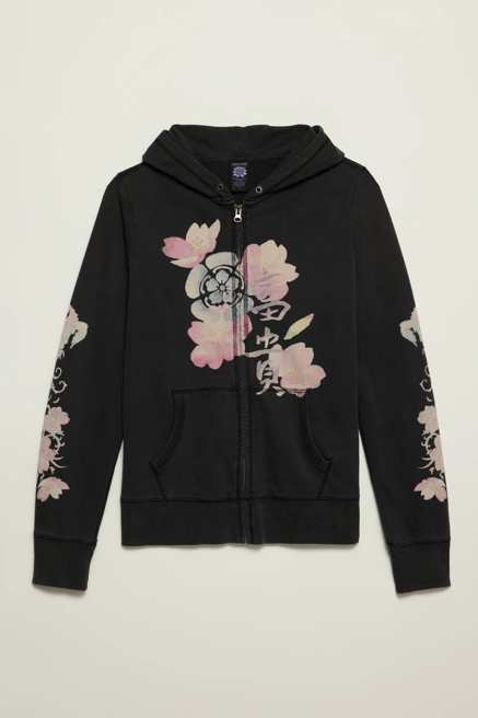 Lucky Brand Vintage Y2K Full Zip Hoodie, image 1