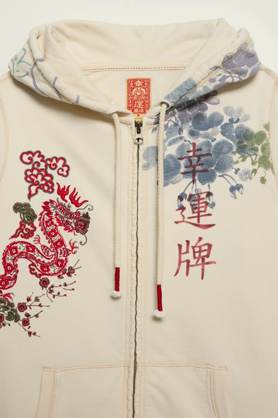 Lucky Brand Vintage Y2K Full Zip Hoodie, image 2
