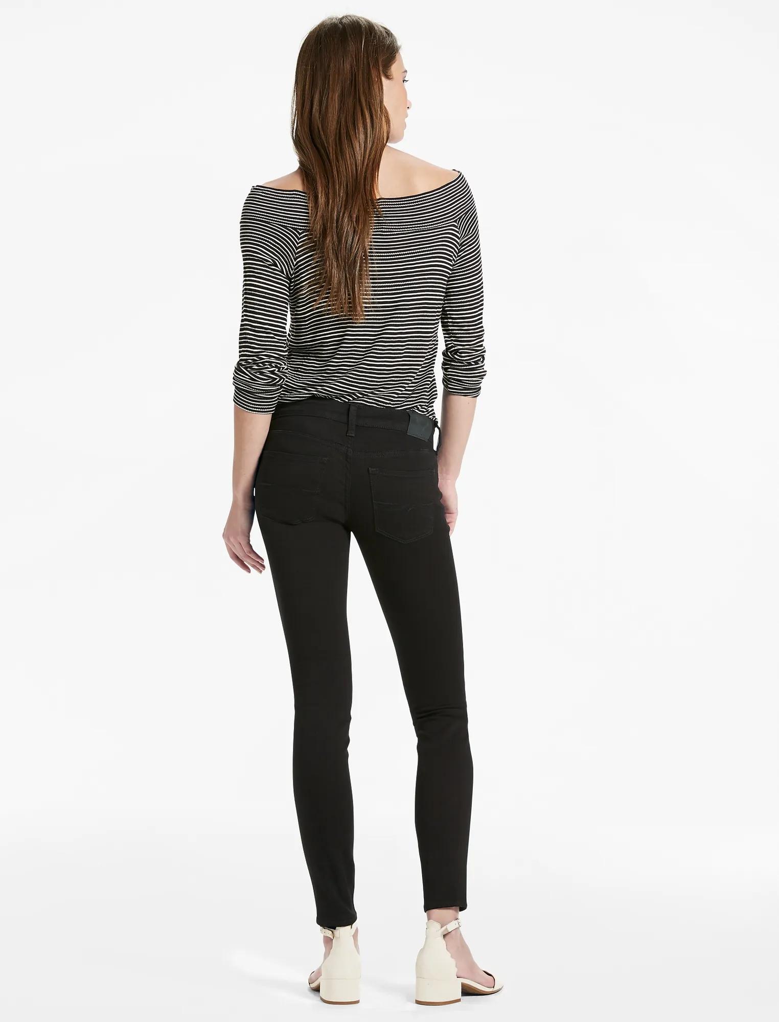 LOW RISE CHARLIE SKINNY BLK AMBER, image 3