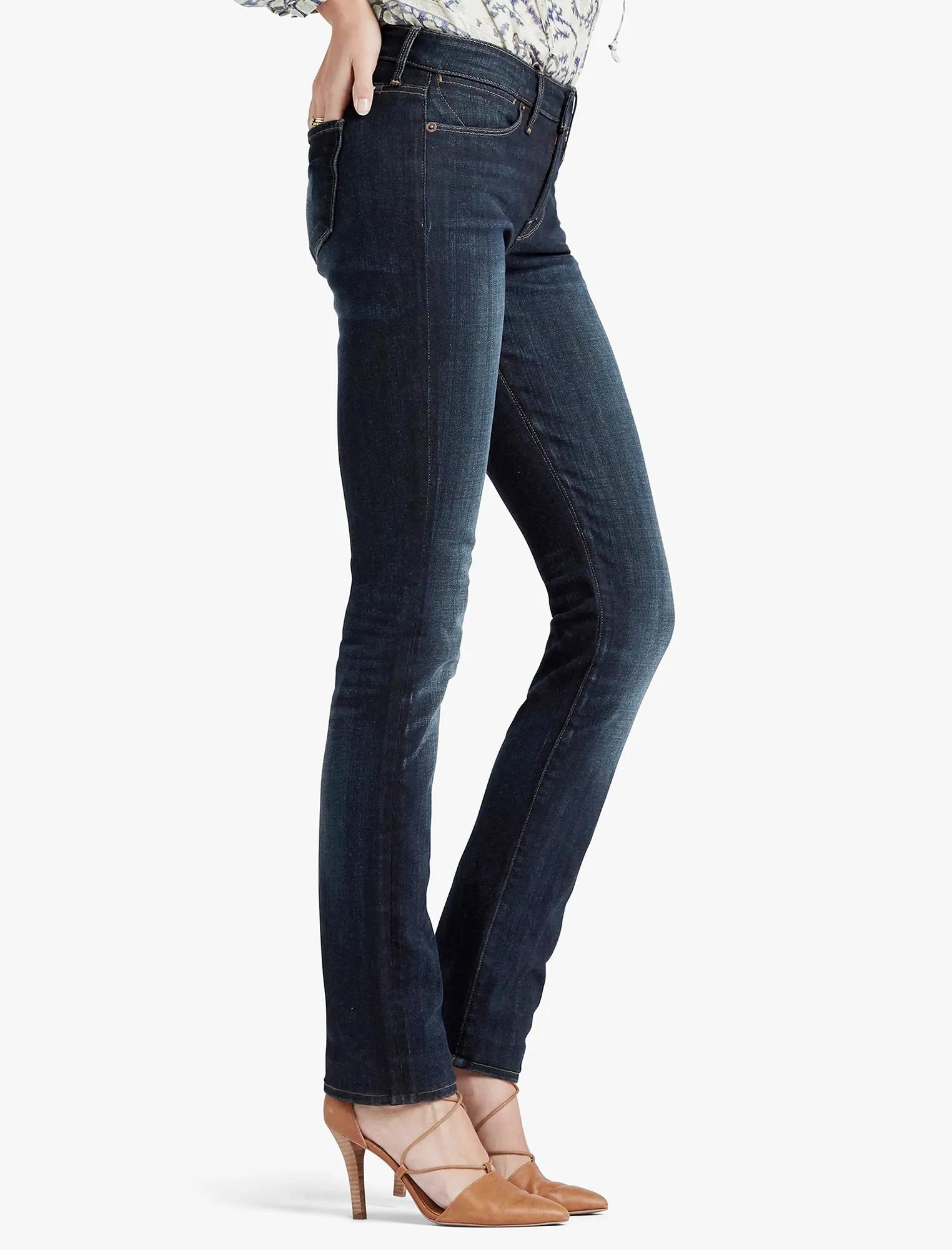 HAYDEN HIGH RISE SCULPTING STRAIGHT LEG JEAN, image 1