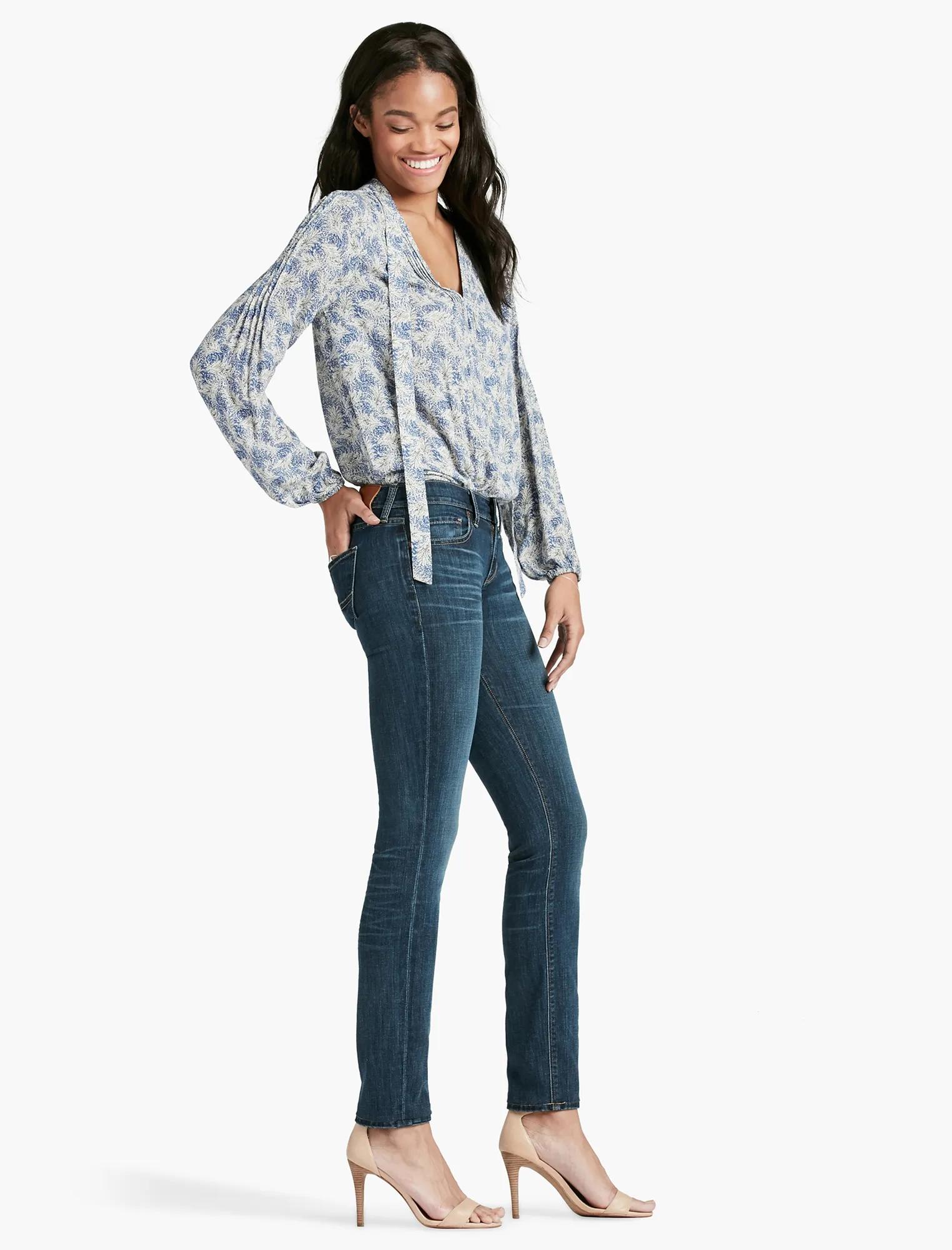 SOFIA MID RISE SKINNY JEAN IN BARRIER, image 2