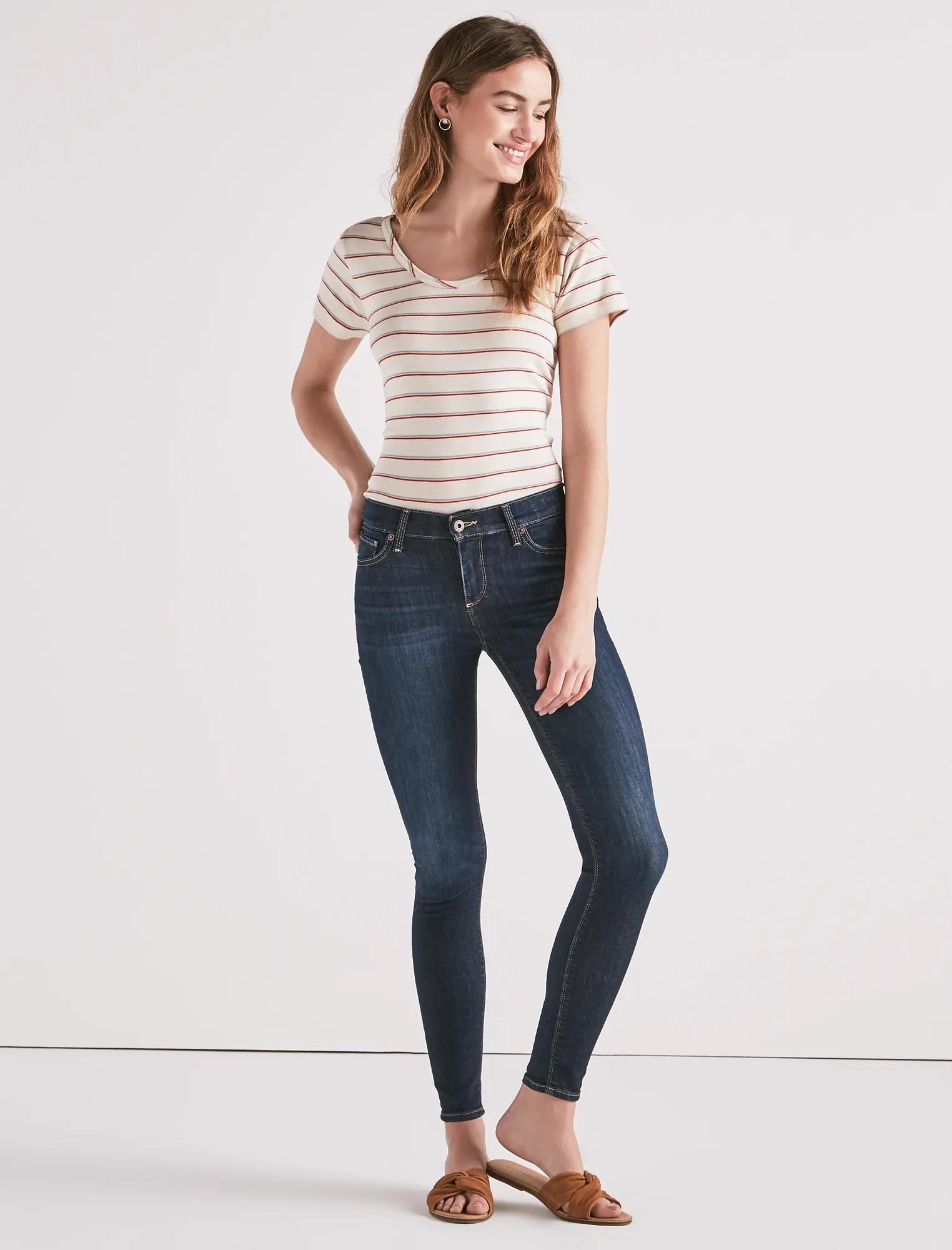 MID RISE BROOKE LEGGING INDIGO LANE, image 2