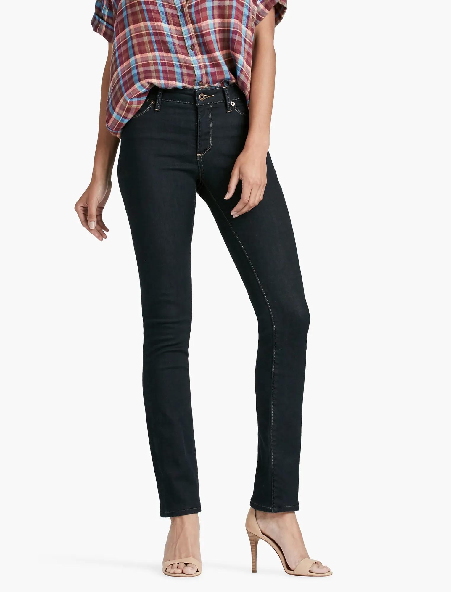 HAYDEN HIGH RISE SCULPTING STRAIGHT LEG JEAN IN LAKESHORE, image 1