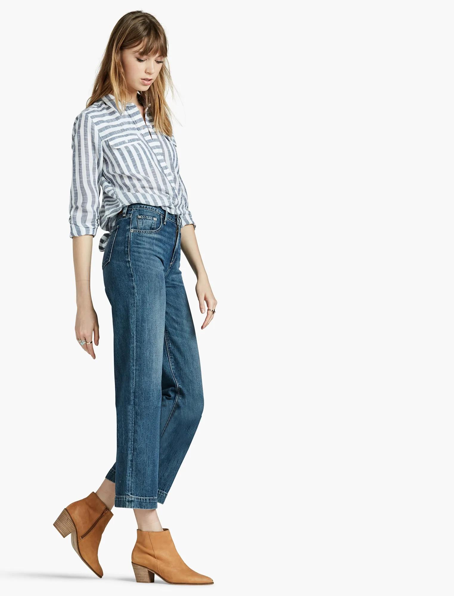 WIDE LEG CROP JEAN, image 2