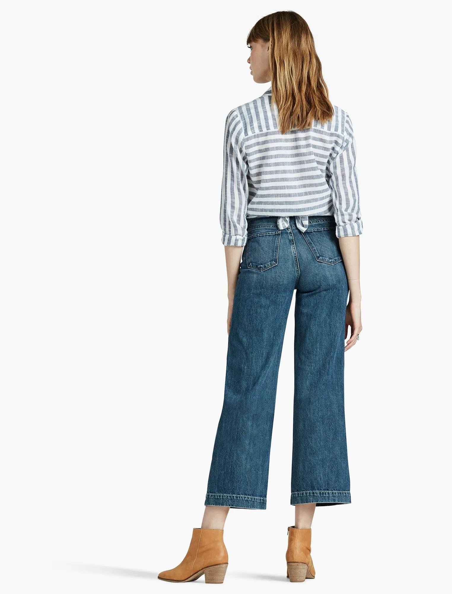 WIDE LEG CROP JEAN, image 3
