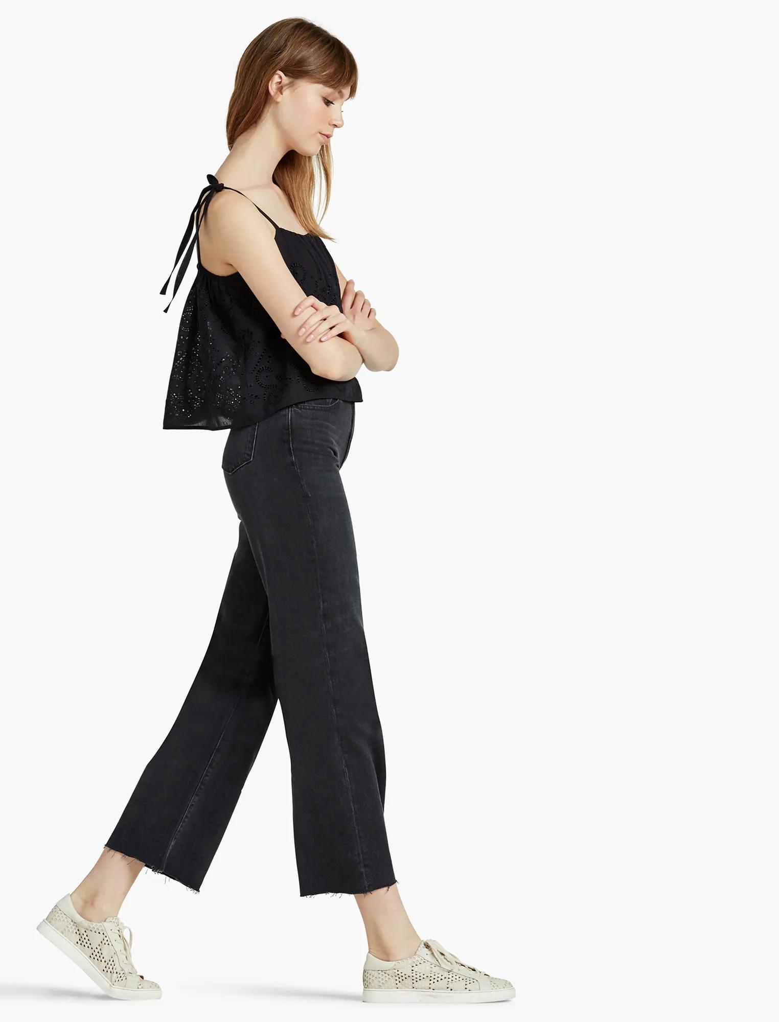 WIDE LEG CROP JEAN, image 2