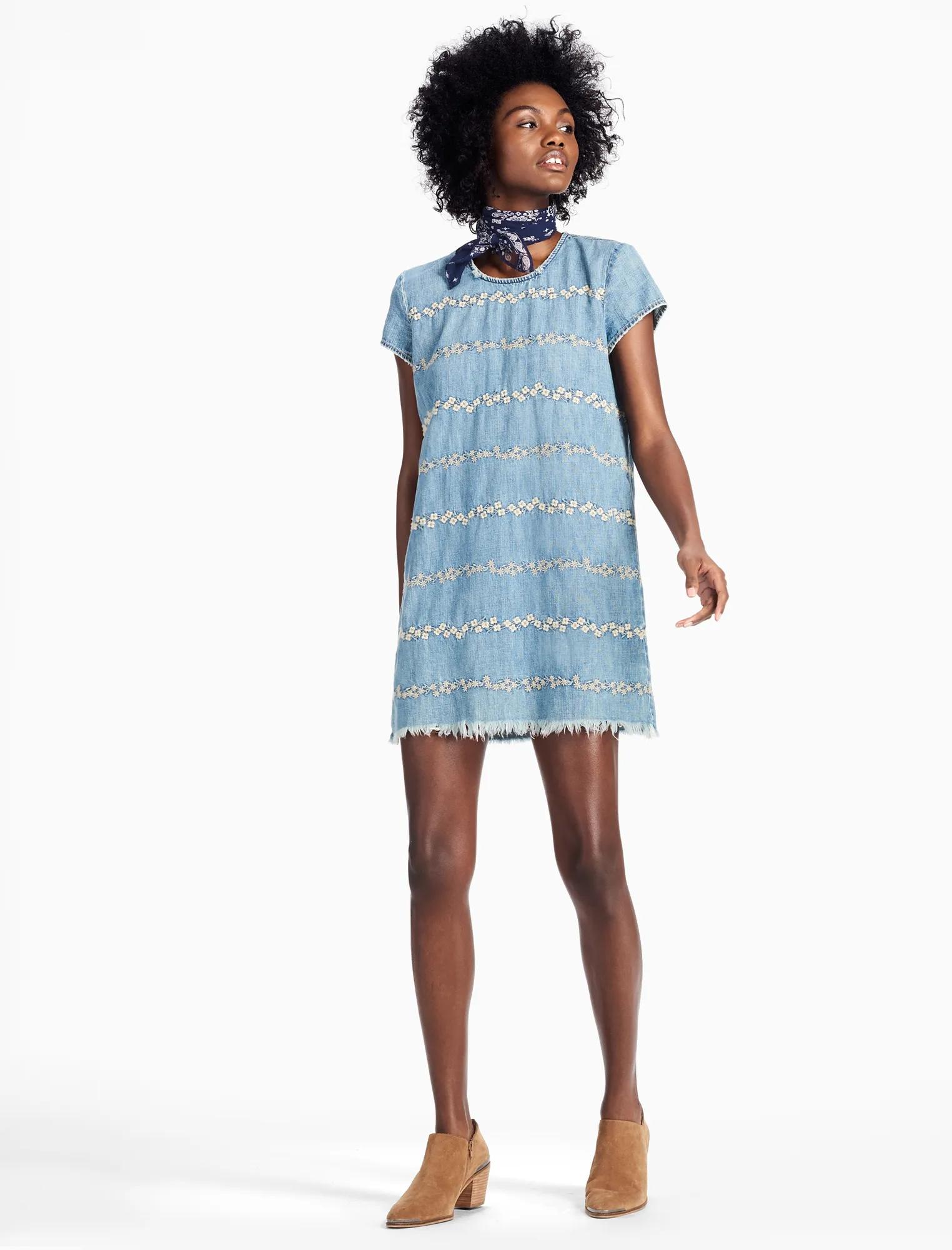 FLORAL SHIFT DRESS, image 1