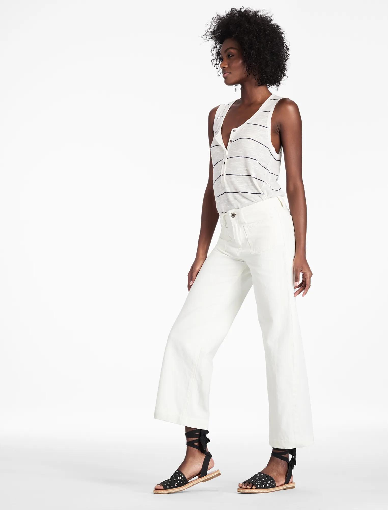 WIDE LEG CROP PATCH POCKETS, image 2