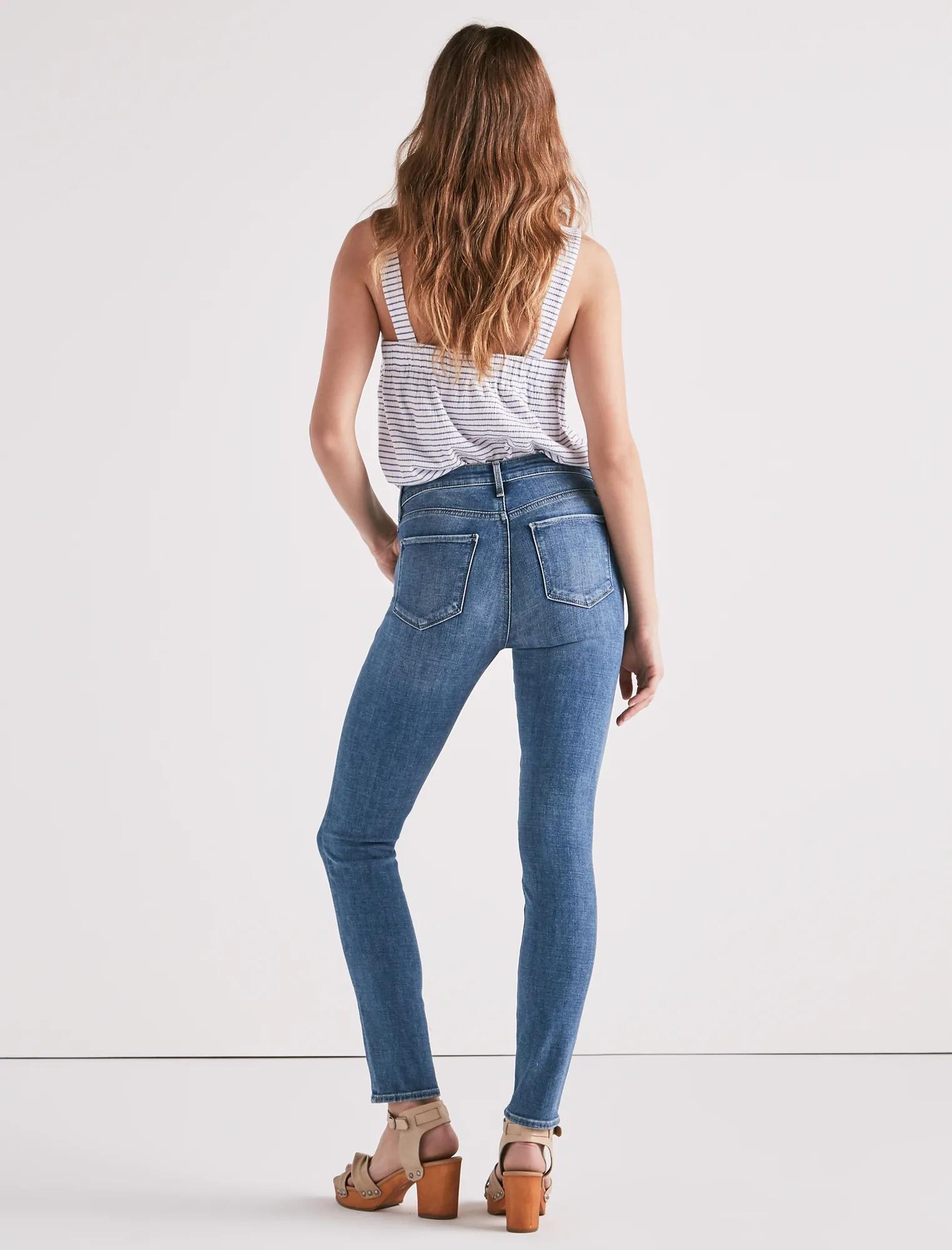 HAYDEN HIGH RISE SKINNY JEAN IN SWEENY, image 2