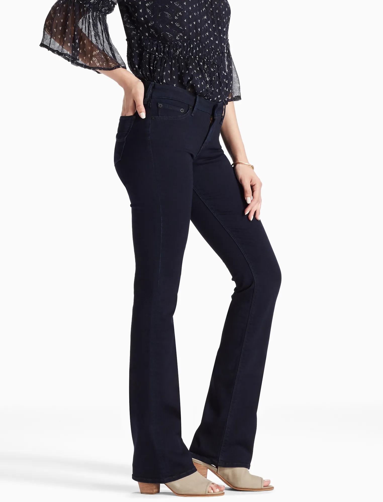 LOLITA MID RISE BOOTCUT JEAN IN HEMP HILL, image 1