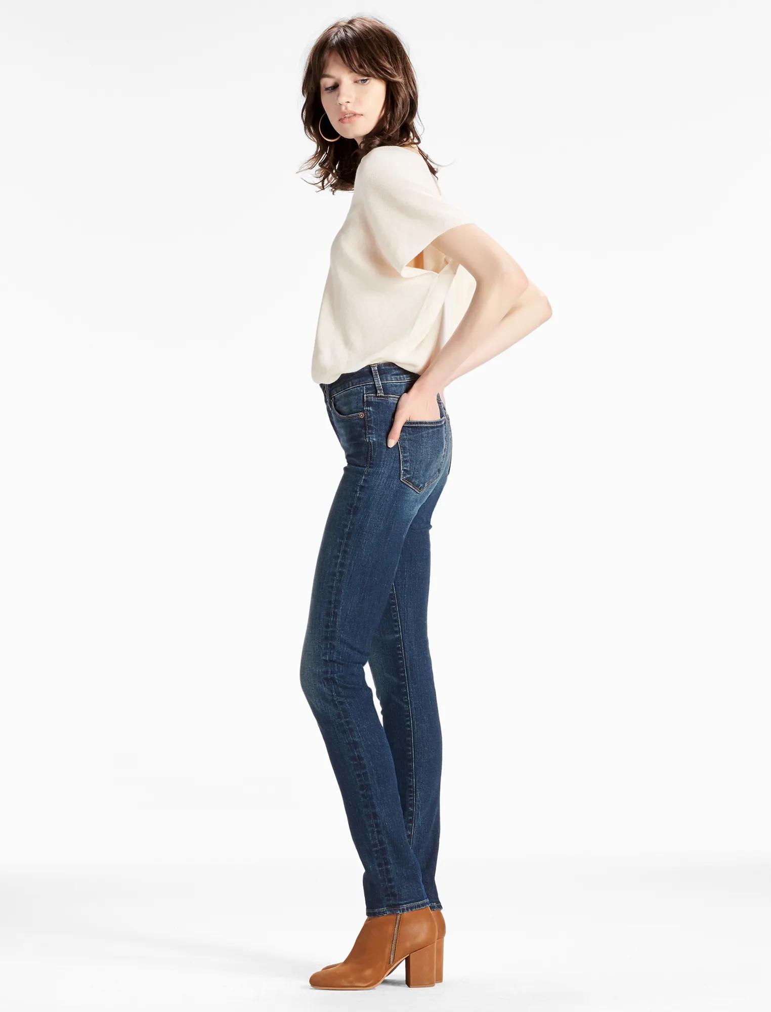HAYDEN SCULPTING HIGH RISE SLIM STRAIGHT JEAN IN ROCKWALL, image 2