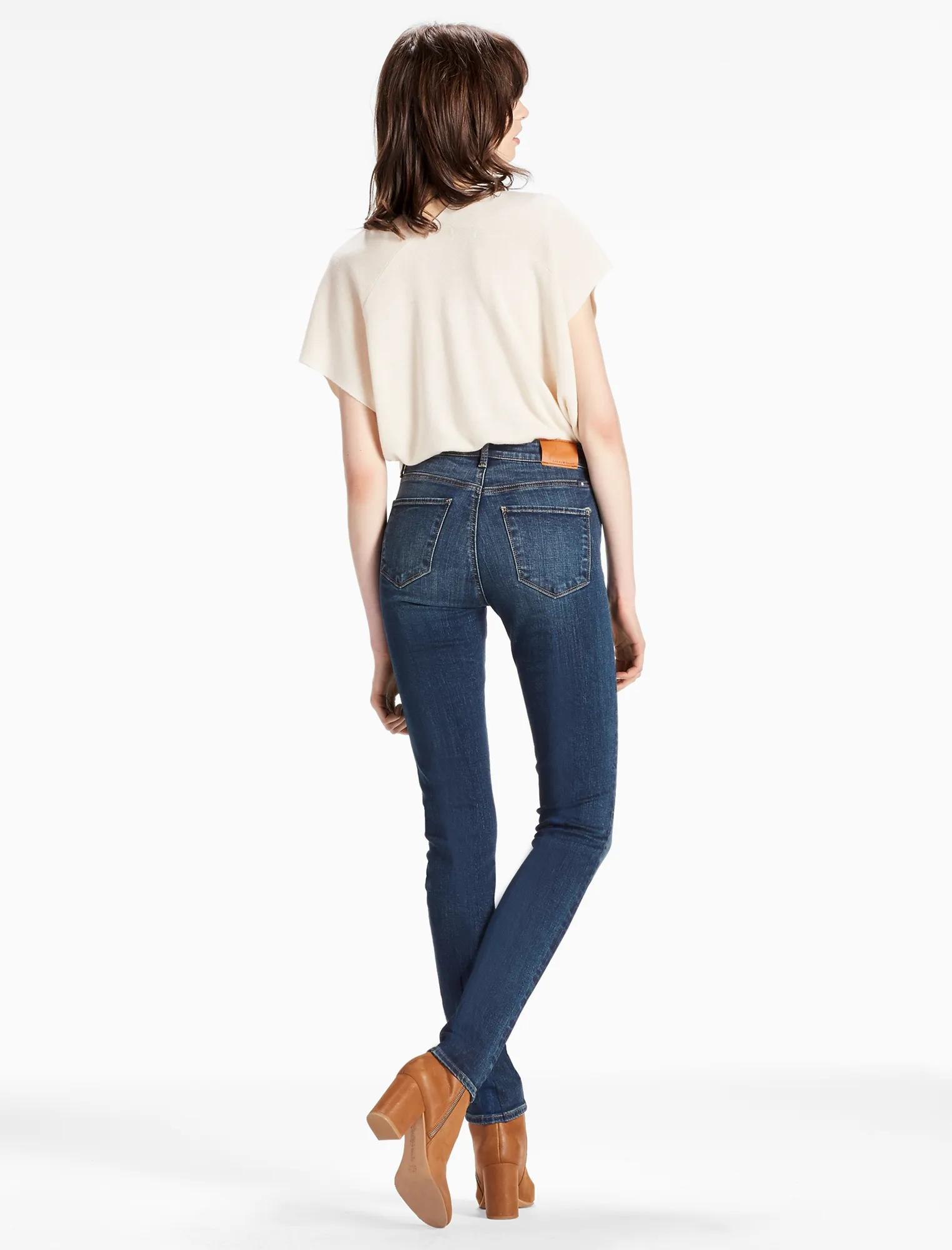 HAYDEN SCULPTING HIGH RISE SLIM STRAIGHT JEAN IN ROCKWALL, image 3