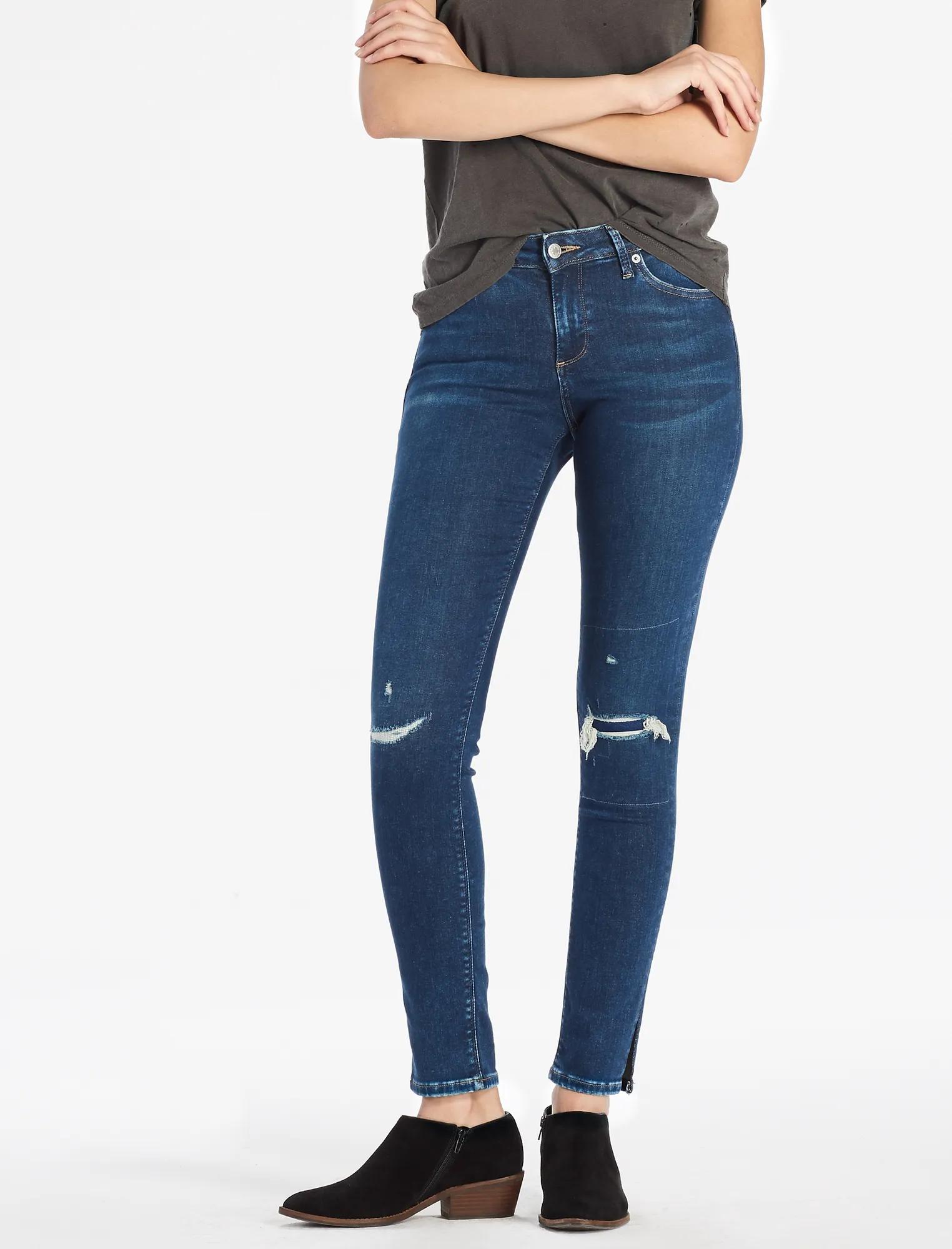 パーフェクション Perfection Model 735 LOLITA SKINNY JEAN WITH SIDE SLIT HEM | Lucky Brand